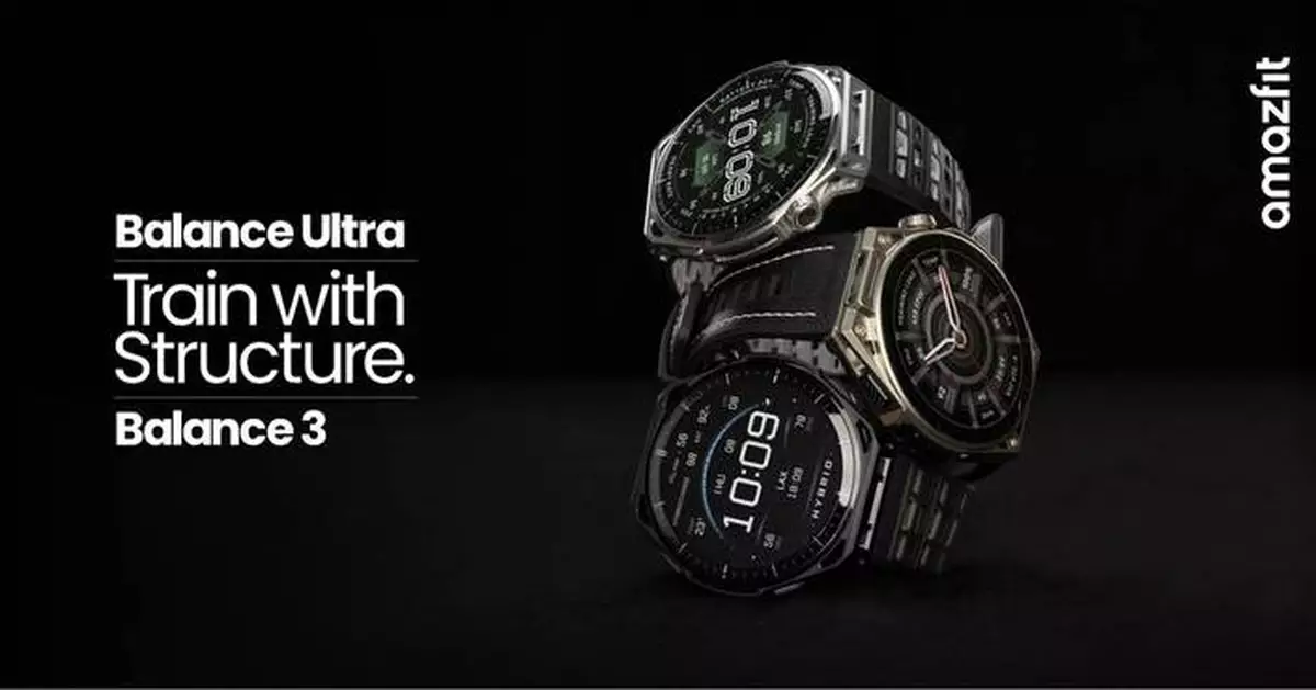 Amazfit Introduces a New Era of Hybrid Training with Balance 3 and Balance Ultra