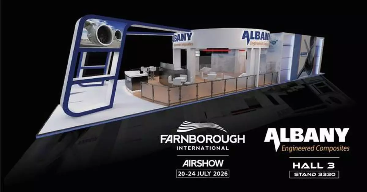 Albany Engineered Composites to Showcase Advanced Composite Technologies at the Farnborough International Airshow 2026
