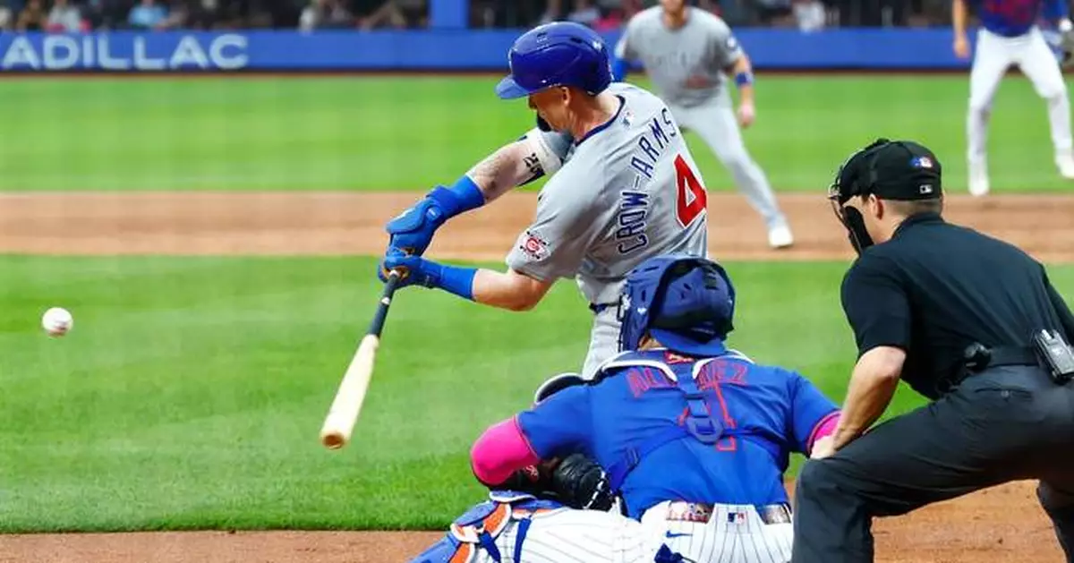 Crow-Armstrong and Swanson homer off an ineffective Senga to power Cubs past Mets 9-6