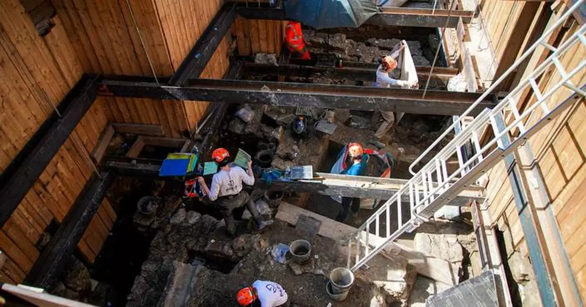 Only on AP: Under Notre Dame cathedral, a 'dig of the century' unearths 1,700 years of history