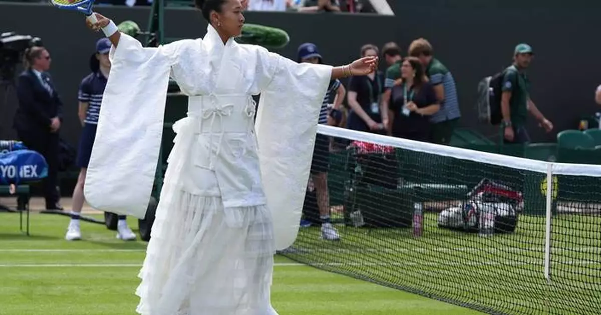 Naomi Osaka wows Wimbledon crowd with kimono inspired by Lucy Liu’s character in ‘Kill Bill'