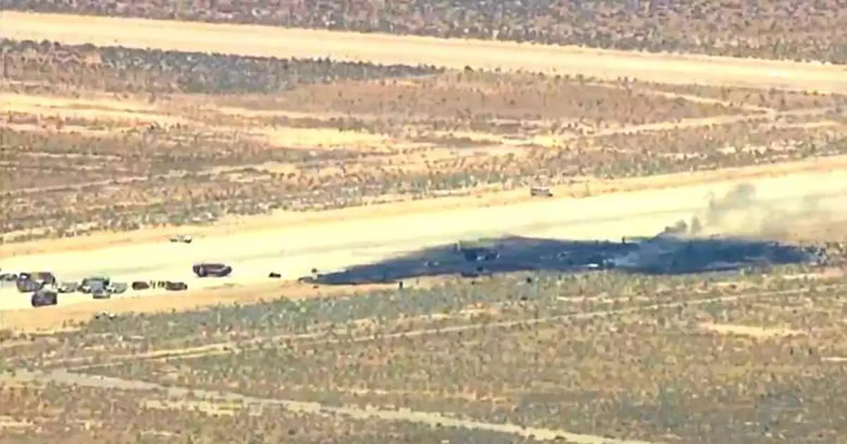 Military officials identify all 8 victims of fiery B-52 crash at California Air Force base