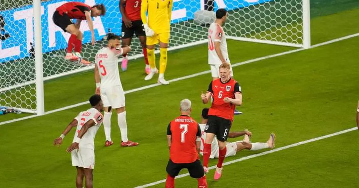 Austria beats Jordan 3-1 for its first World Cup win in 36 years