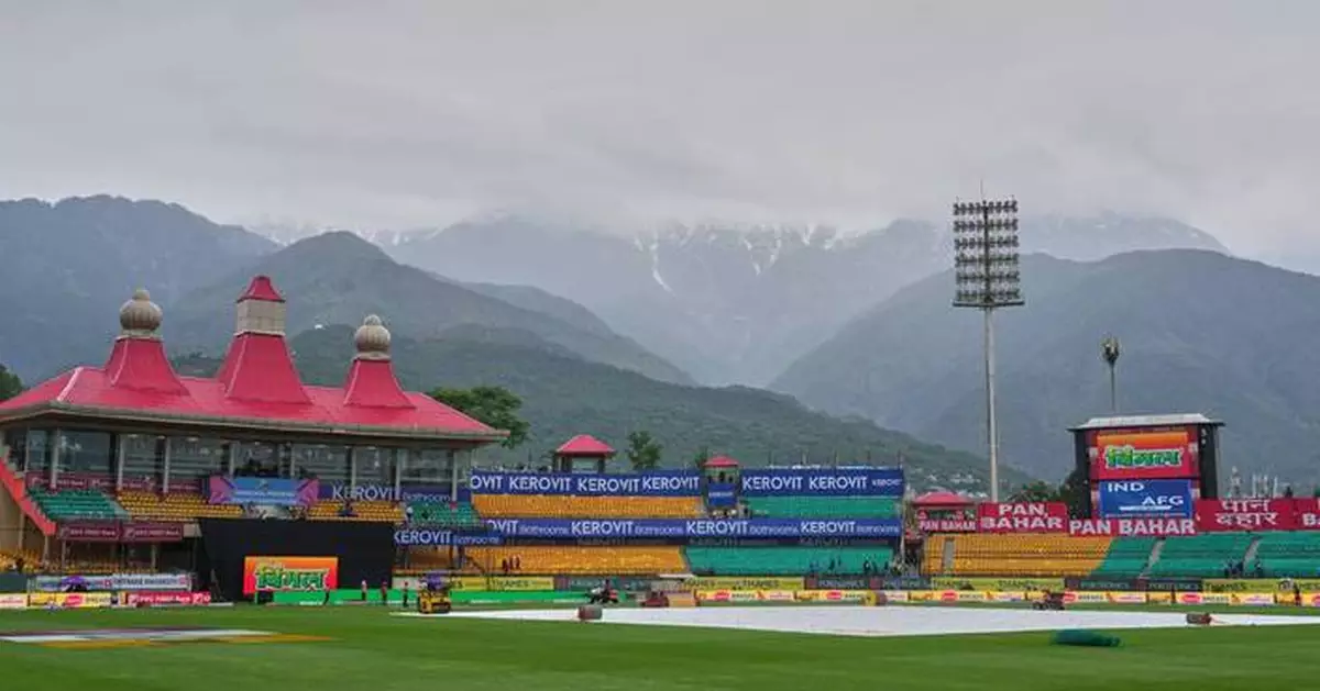Rain showers delay the start of the first India-Afghanistan one-day cricket match