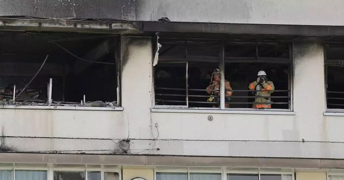 About 300 children and teachers evacuated or rescued after fire breaks out at a Tokyo school