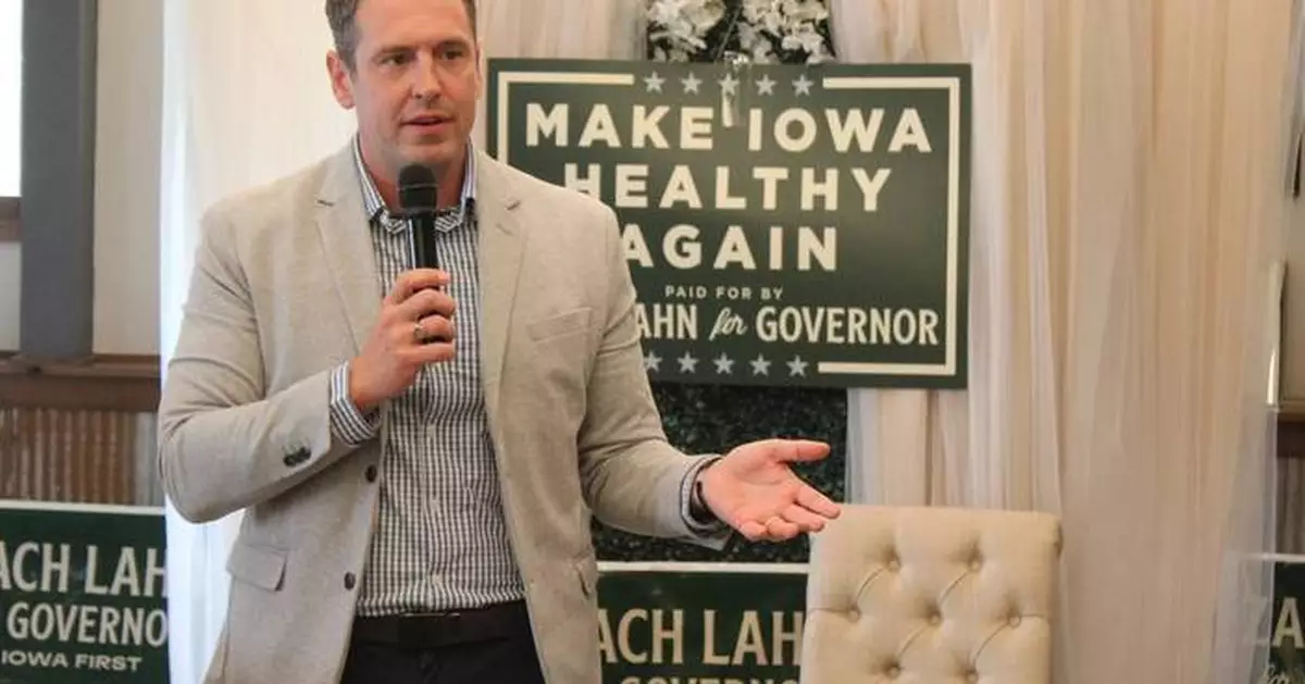 MAHA candidate beats Trump's choice in Republican primary for Iowa governor