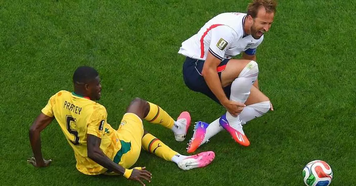 Ghanaian player accused of rape gets back onto the field for World Cup draw against England