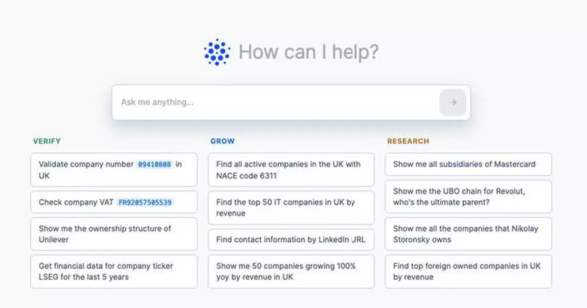 Global Database Launches Regis, an AI Assistant for Live Company Registry Data