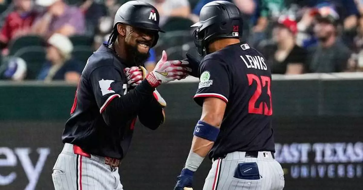 Josh Bell hits 3-run homer and Byron Buxton goes deep for No. 23 as Twins beat Rangers 4-2