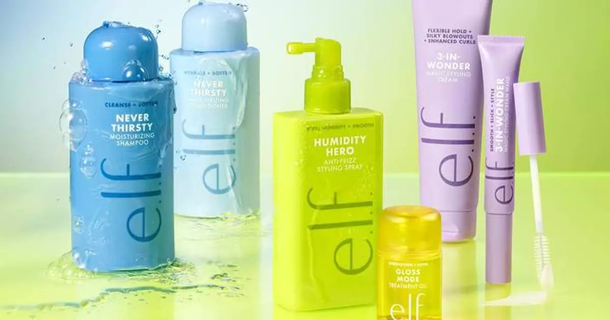 Look Who’s e.l.f.ing Hair: e.l.f. Enters the Haircare Chat in New Category Extension