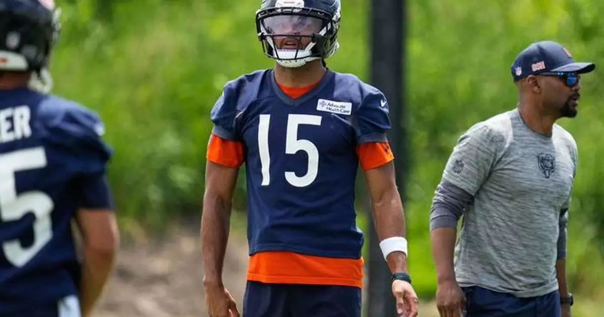 Bears wide receiver Rome Odunze is looking to bounce back after being hampered by a foot injury