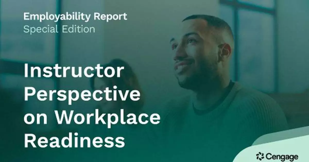 Cengage Instructor Data Reveals Most College Educators Believe Graduates Are Less Prepared for Work Than a Decade Ago