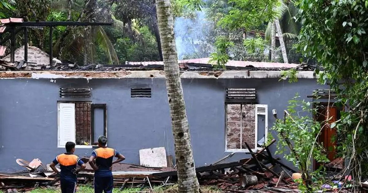 A fire at a nursing home in Sri Lanka kills 12 people