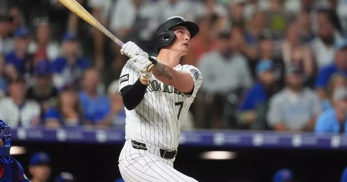Thompson singles in winning run in 9th, Rockies beat Cubs 3-2