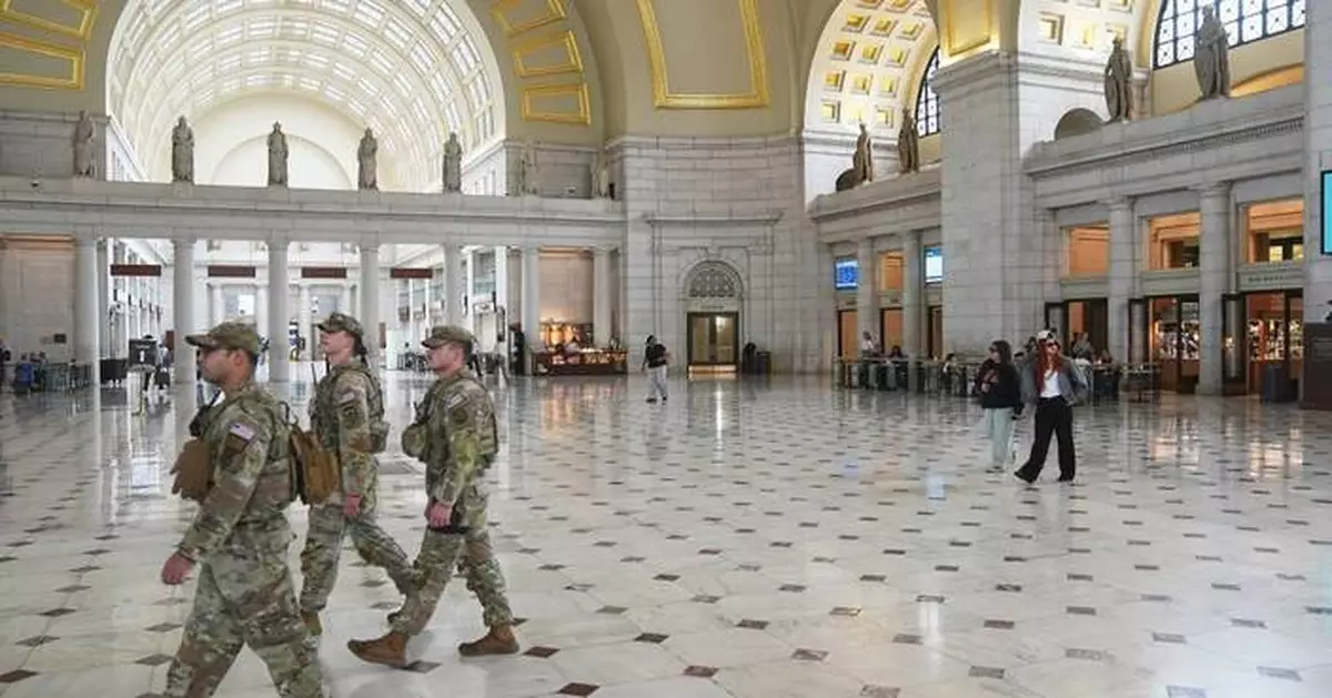DC reaches court settlement with man detained while protesting troops' patrol with Darth Vader song