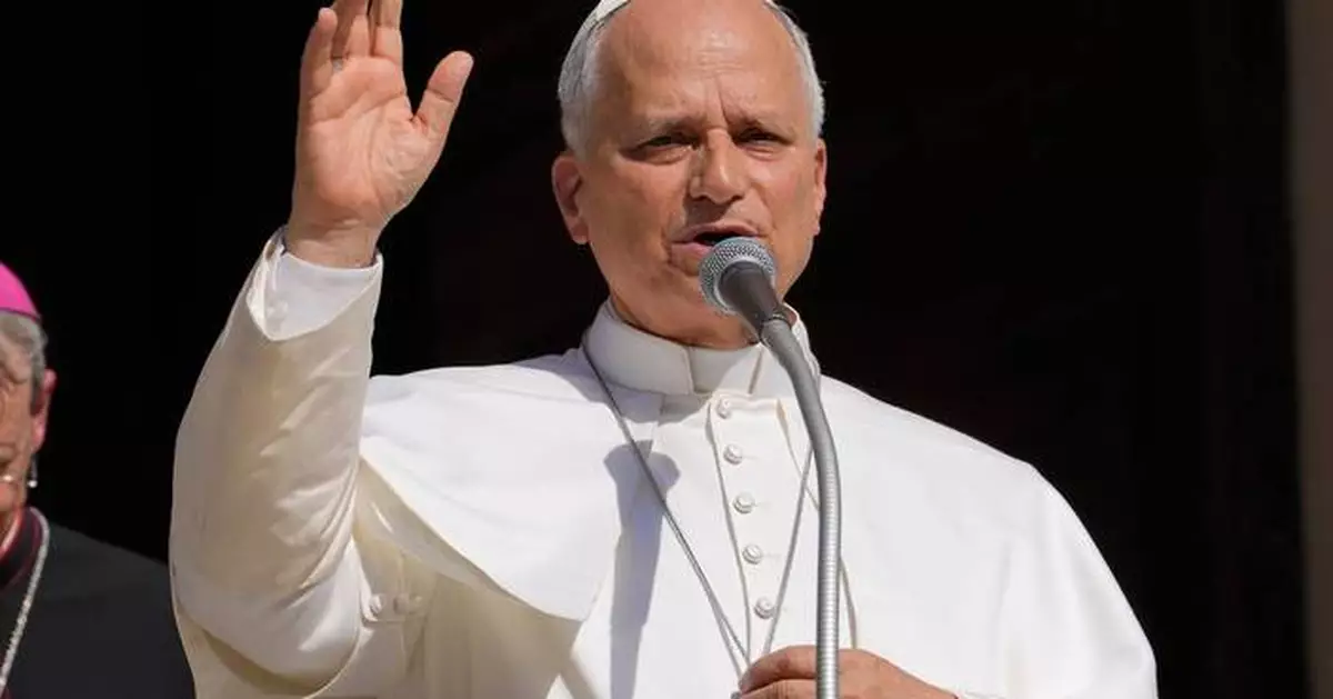 Pope Leo XIV receives World Series baseball from former White Sox catcher A.J. Pierzynski
