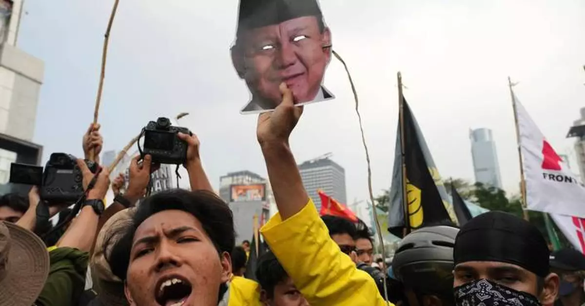 Indonesian students protest government policies as economic pressures grow