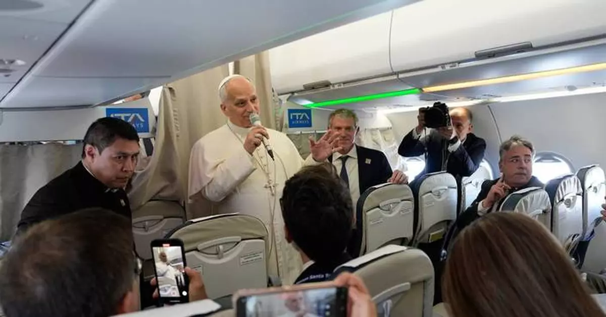 Pope acknowledges stiff competition with Bad Bunny in Spain and weighs in on national soccer rivalry