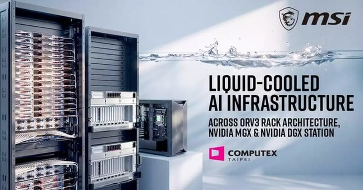 MSI Showcases Liquid-Cooled AI Infrastructure, NVIDIA MGX, NVIDIA DGX Station and DC-MHS Platforms at COMPUTEX 2026