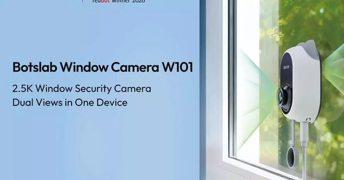 Botslab Launches W101: First Dual Indoor &amp; Outdoor Window Camera