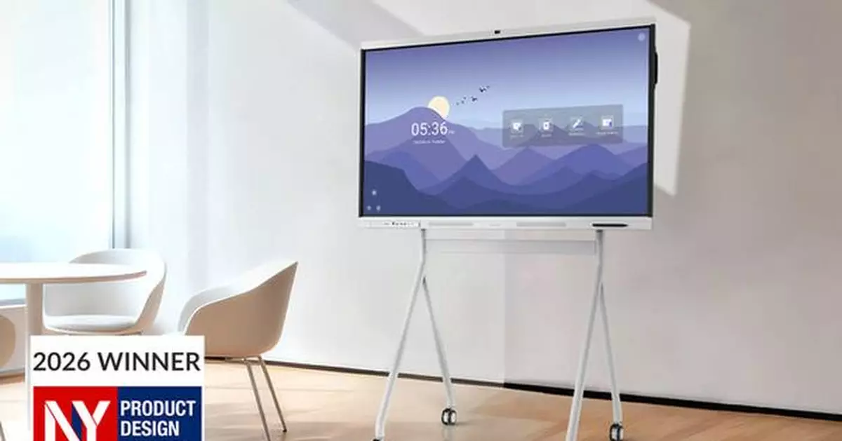 Nework's NewBoard P Series Wins Silver at 2026 NY Product Design Awards
