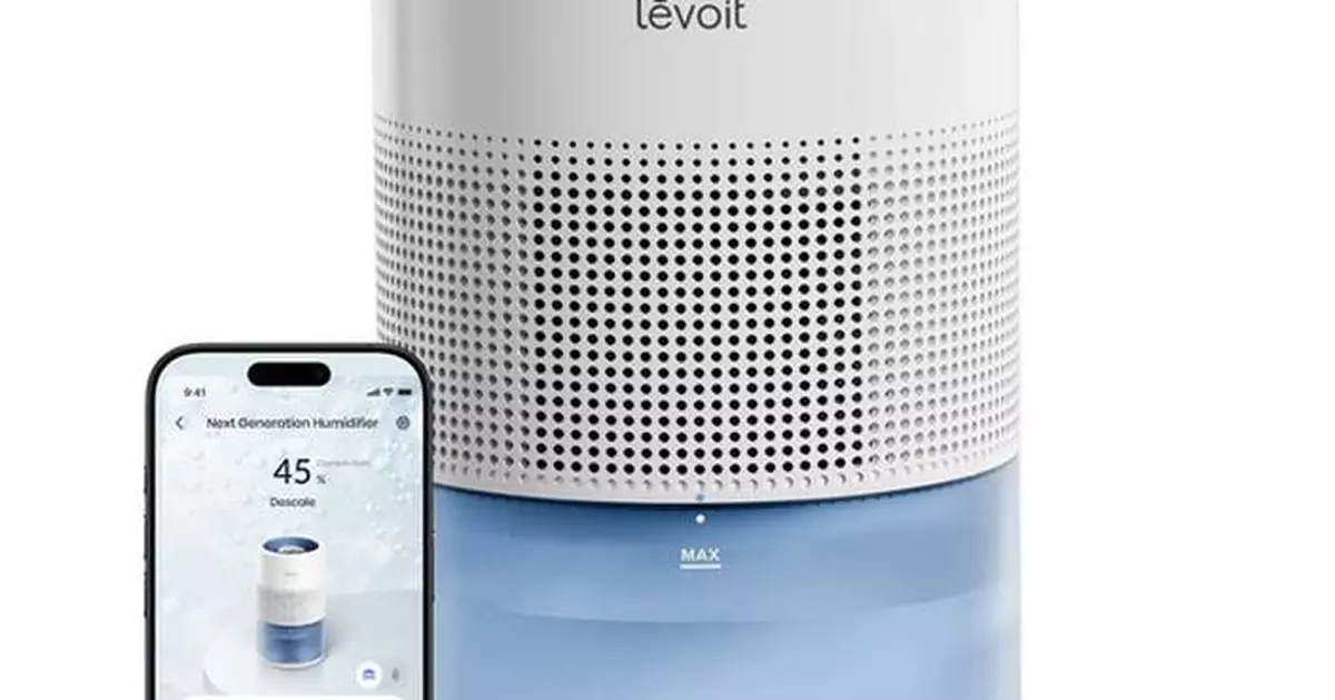 Levoit Introduces the Superior™ Studio Smart Evaporative Humidifier with a Two-Year Filter