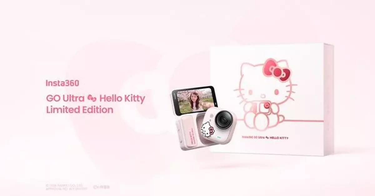 Insta360 Announces Hello Kitty Limited Edition GO Ultra Camera Bundle