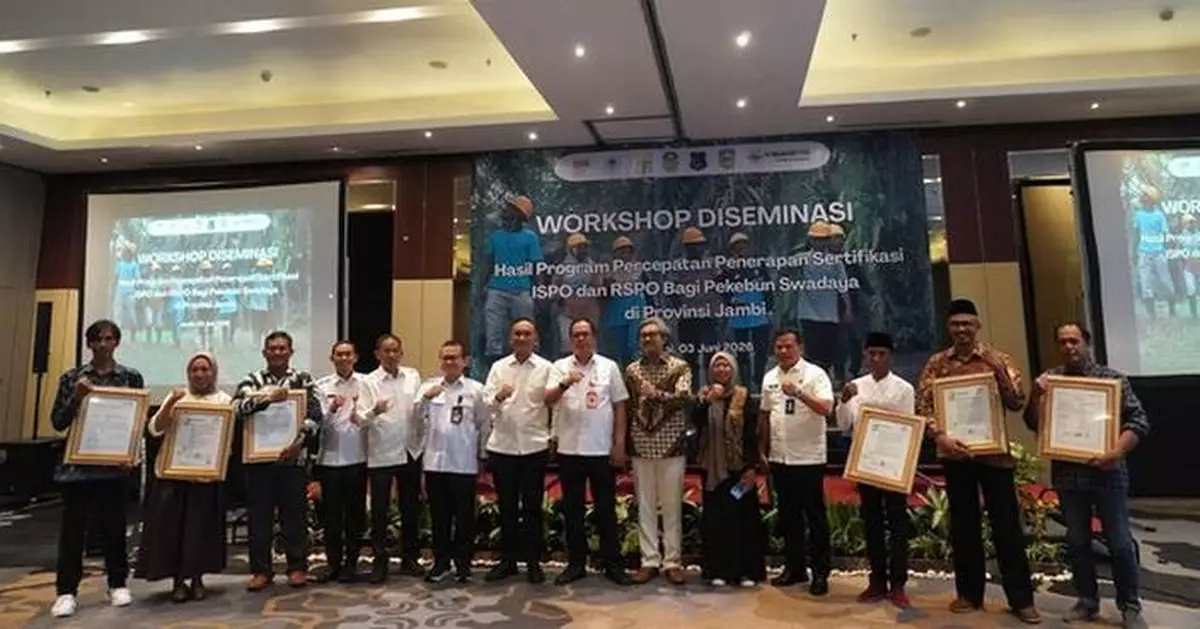 Over 2200 Jambi Independent Oil Palm Smallholders Achieve Historic Dual RSPO and ISPO Certification, Unlocking Global Sustainable Palm Oil Markets