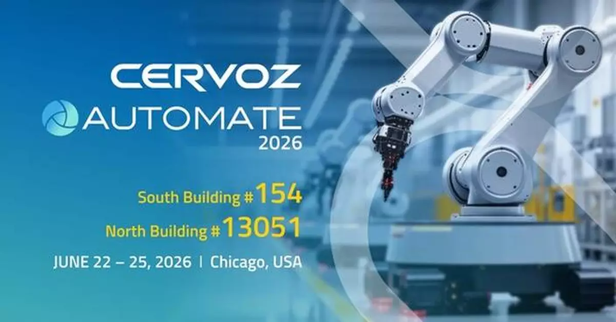 Cervoz at Automate 2026: Industrial Storage and Connectivity Solutions for AI-Driven Automation