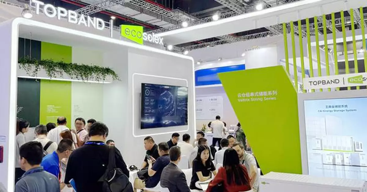Topband New Energy Presents Ecosolex C&amp;I Storage Portfolio for the Flexibility Era at SNEC 2026