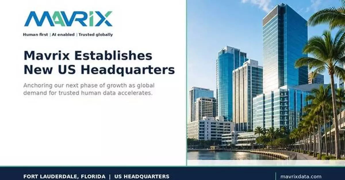 Mavrix Expands North American Presence with New US Headquarters in Fort Lauderdale