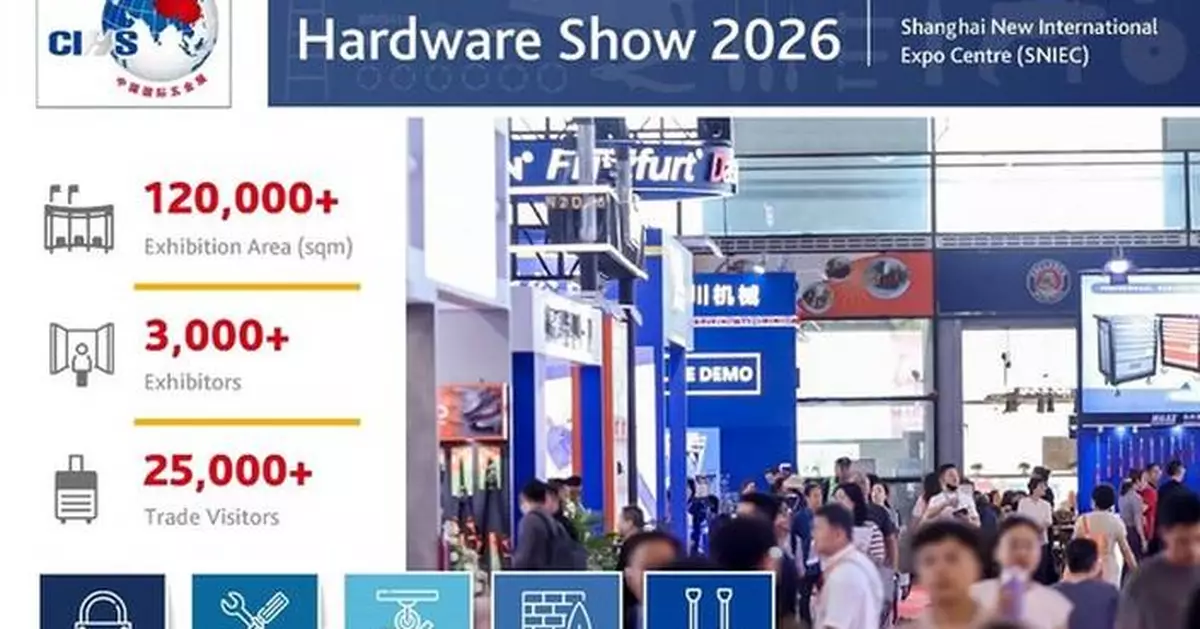 Asia's Leading Hardware Sourcing Fair CIHS 2026 Set to Connect Global Markets in Shanghai