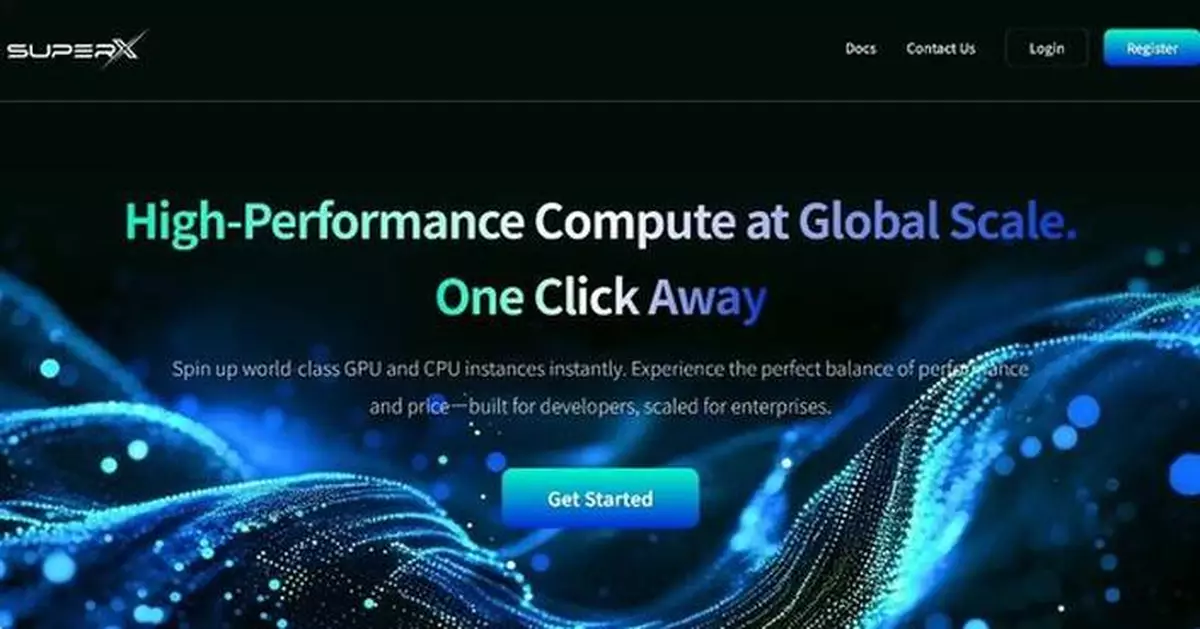 SuperX Launches First U.S. AI Inference Cloud Hub, Strengthening North American AI Service Capabilities
