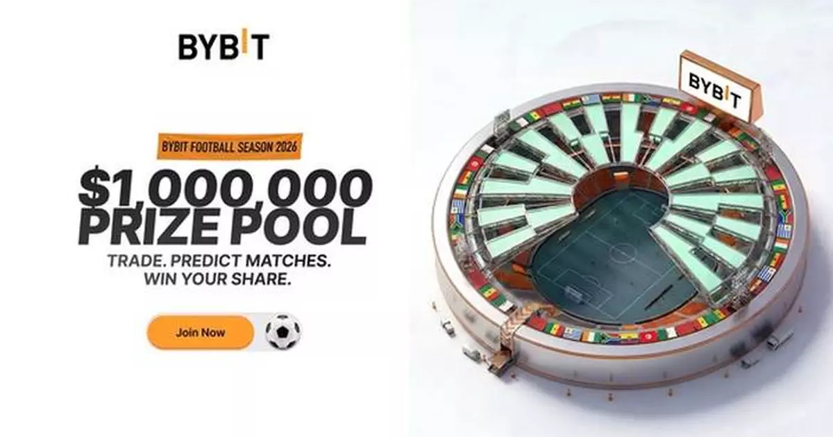 Bybit Launches Football Season 2026 Campaign With Up To $1 Million Prize Pool