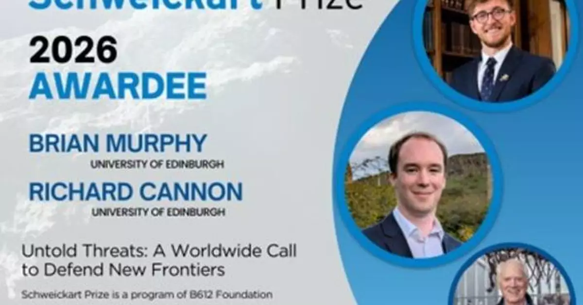 B612 Foundation Announces 2026 Winner of the Schweickart Prize