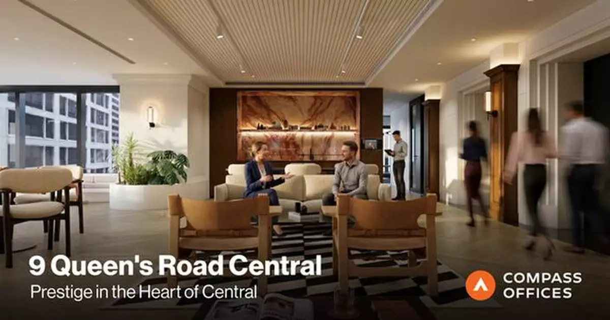 Compass Offices Opens New Workspace at 9 Queen's Road Central This July