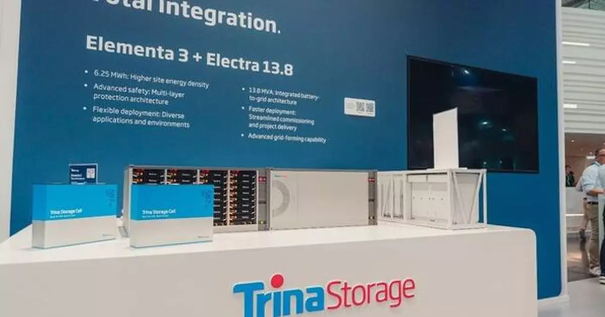 Trina Storage Unveils Next-Generation Elementa + Electra Integrated DC+AC Solution at Intersolar Europe 2026
