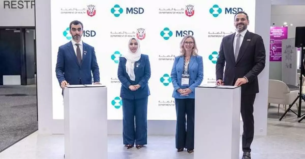 Abu Dhabi Announces Partnership with MSD to Advance Operational Excellence and Expand Access across the Region