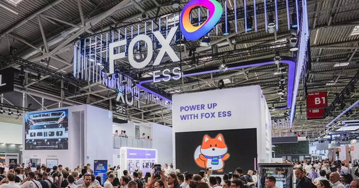 Fox ESS Shines at The Smarter E Europe 2026 with Full-Ecosystem Offerings and AI-Driven Booth Experience