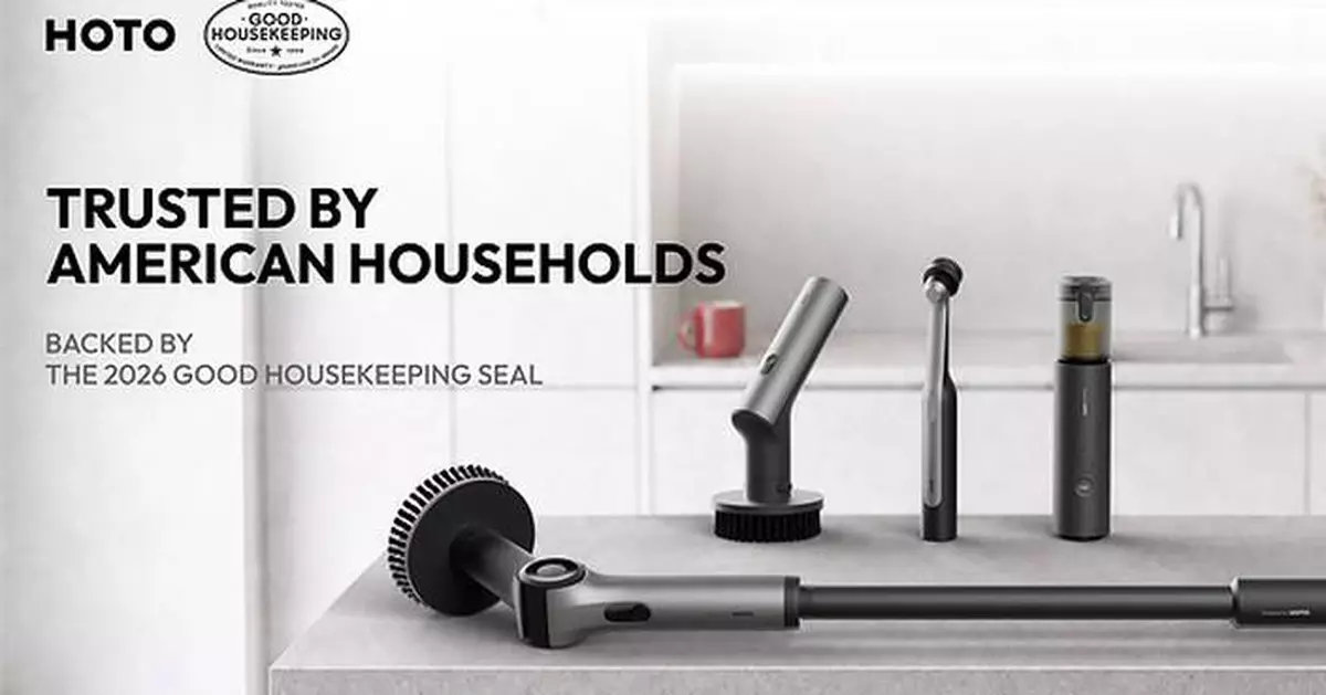 HOTO Earns 2026 Good Housekeeping Seal for Four Cleaning Home Tools