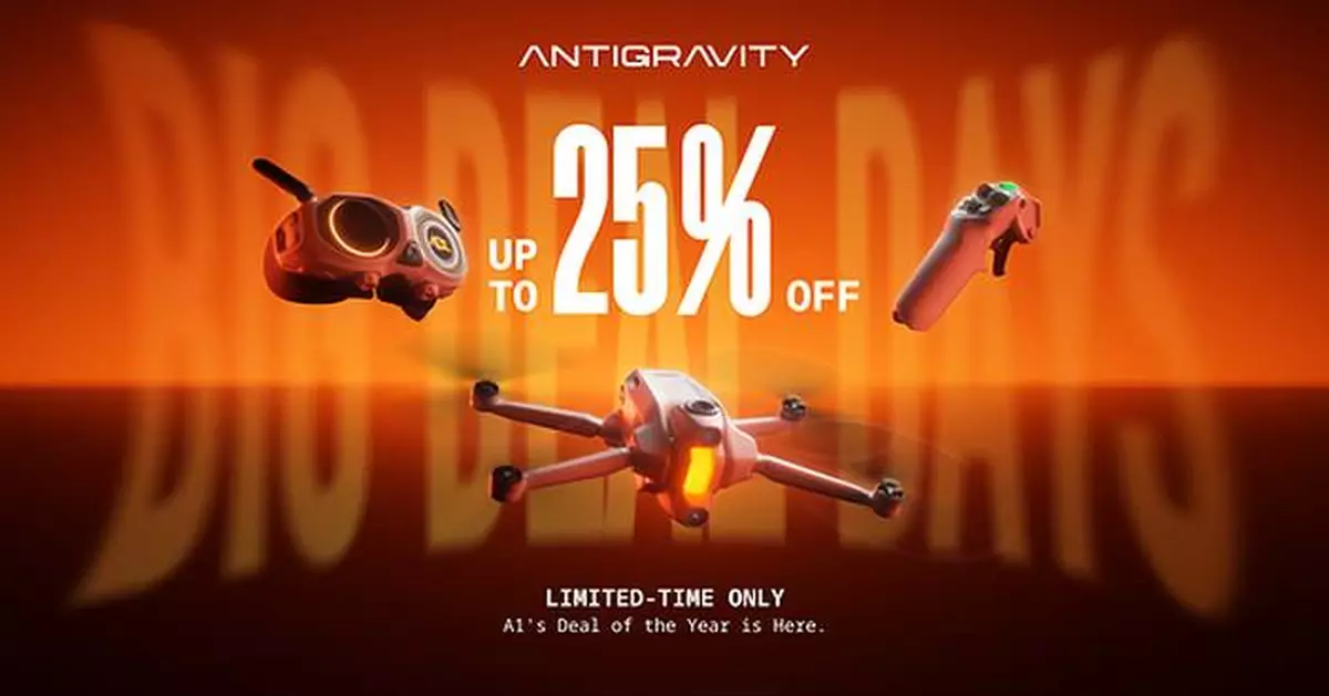 Antigravity Elevates Summer Adventures on Prime Day, Offering Up to 25% Off on A1 and Other Exclusive Deals