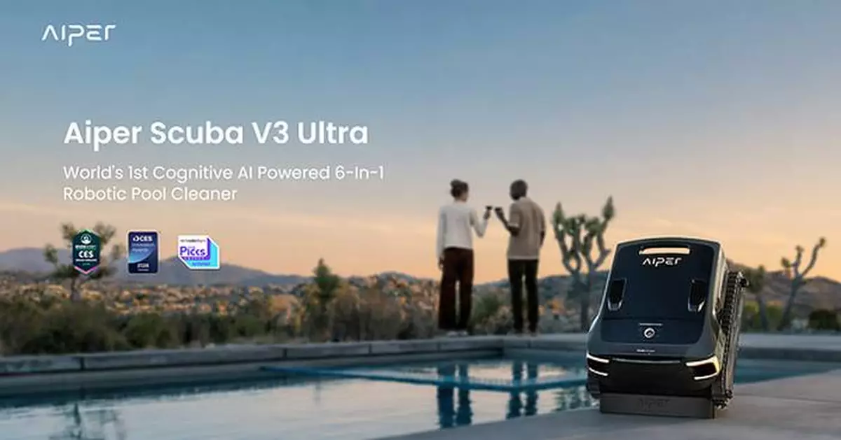 The Future of Pool Care Has Arrived with Aiper's Scuba V3 Ultra