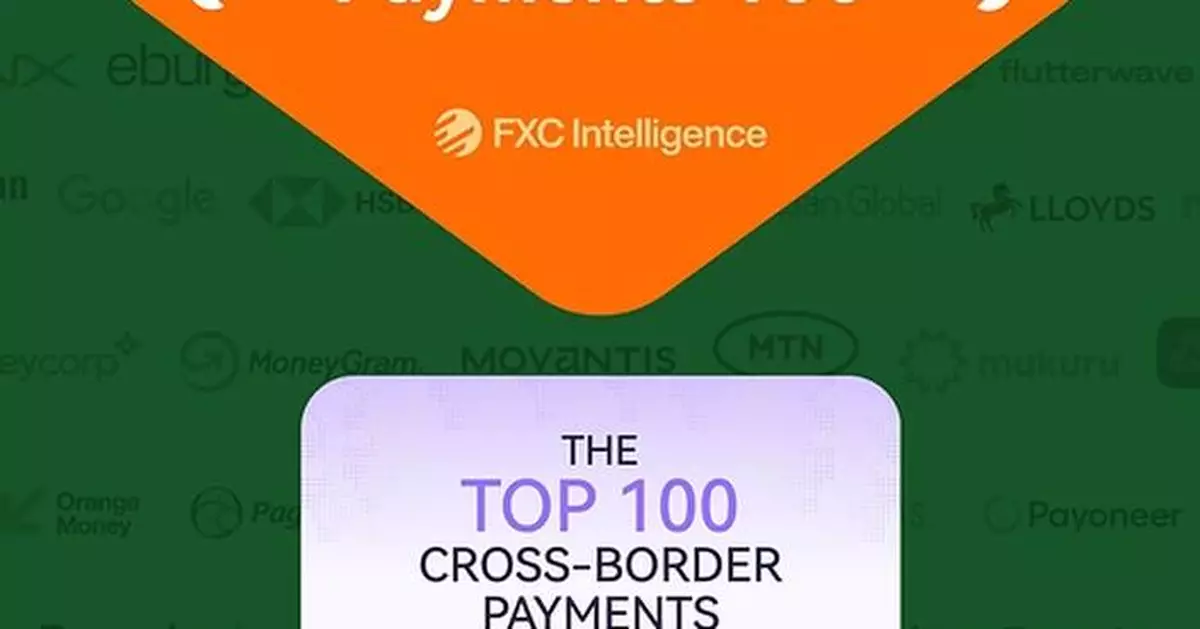 XTransfer named to FXC Intelligence's 2026 Cross-Border Payments 100 for the Second Consecutive Year