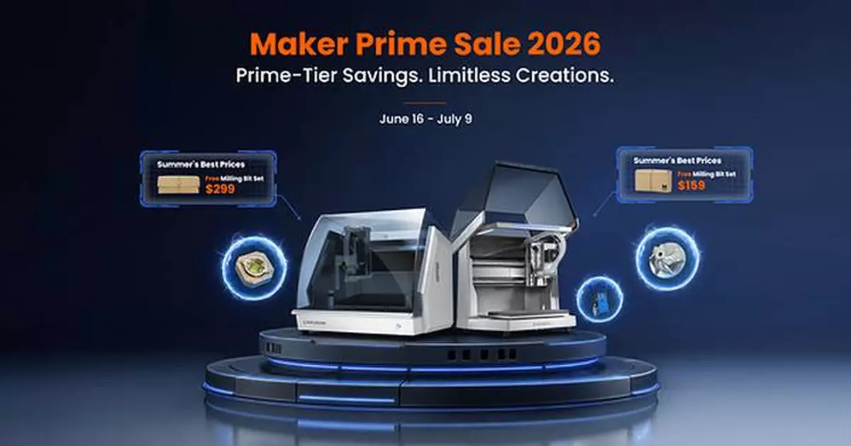 Makera Launches Maker Prime Sale with the Biggest Summer Savings on Desktop CNC Machines