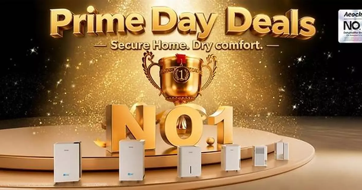 AEOCKY Launches Early Amazon Prime Day Deals With Up to 35% Savings on Its No.1 Best-Selling Dehumidifiers