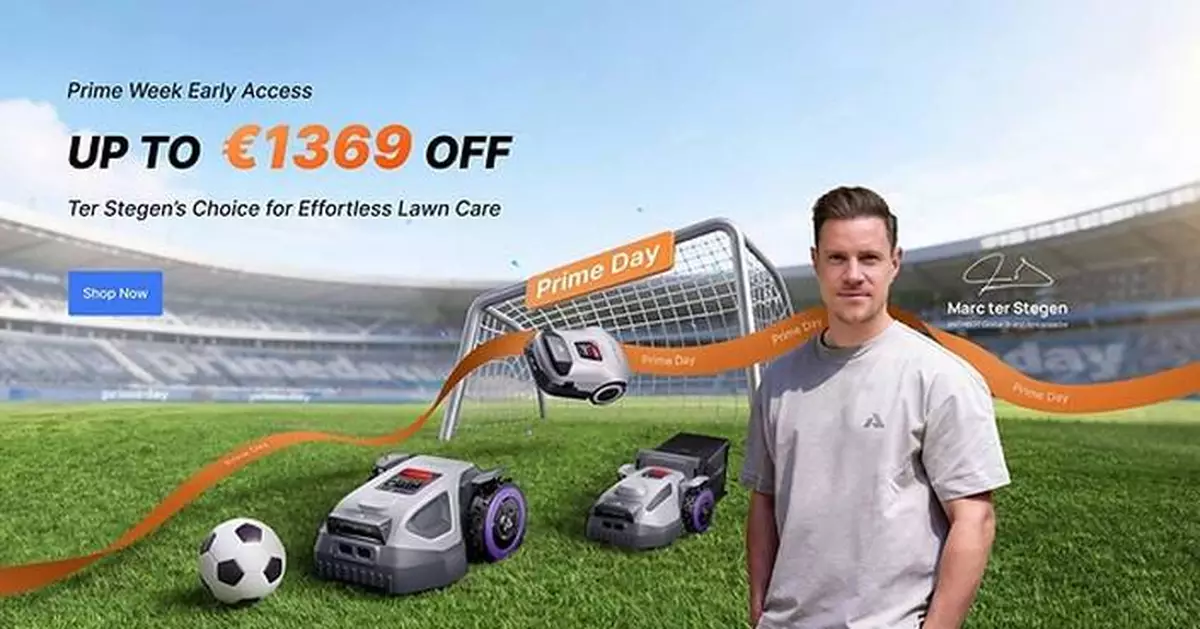 ANTHBOT Brings Stadium-Inspired Lawn Care Home with Prime Day Savings on M Series Robot Lawn Mowers
