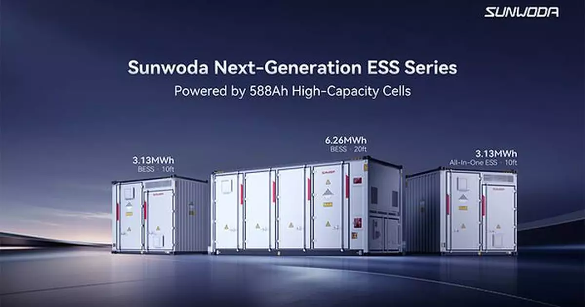 Sunwoda Launches Next-Generation 588Ah-Based ESS Platform at ees Europe 2026 and Announces Safety and EU Compliance Milestones