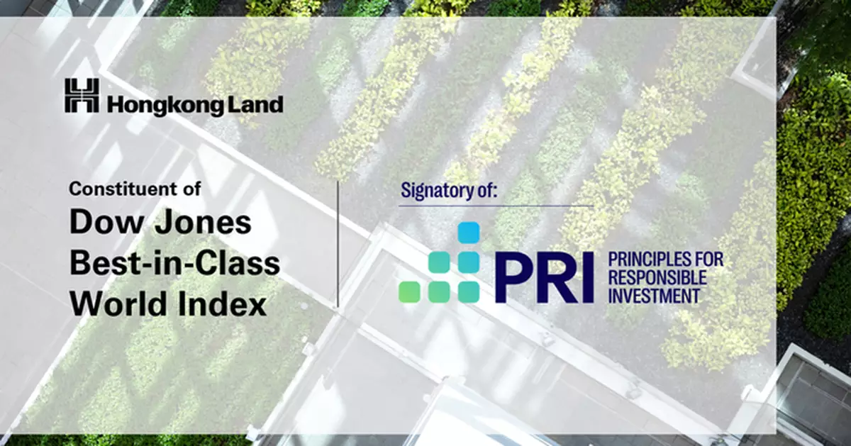 Hongkong Land Recognised as Global Leader in Sustainability Industry Rankings