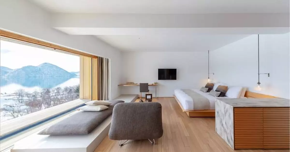 Dusit International brings its Dusit Collection  brand to Japan with the opening of a Kengo Kuma-designed lakeside retreat in Hokkaido
