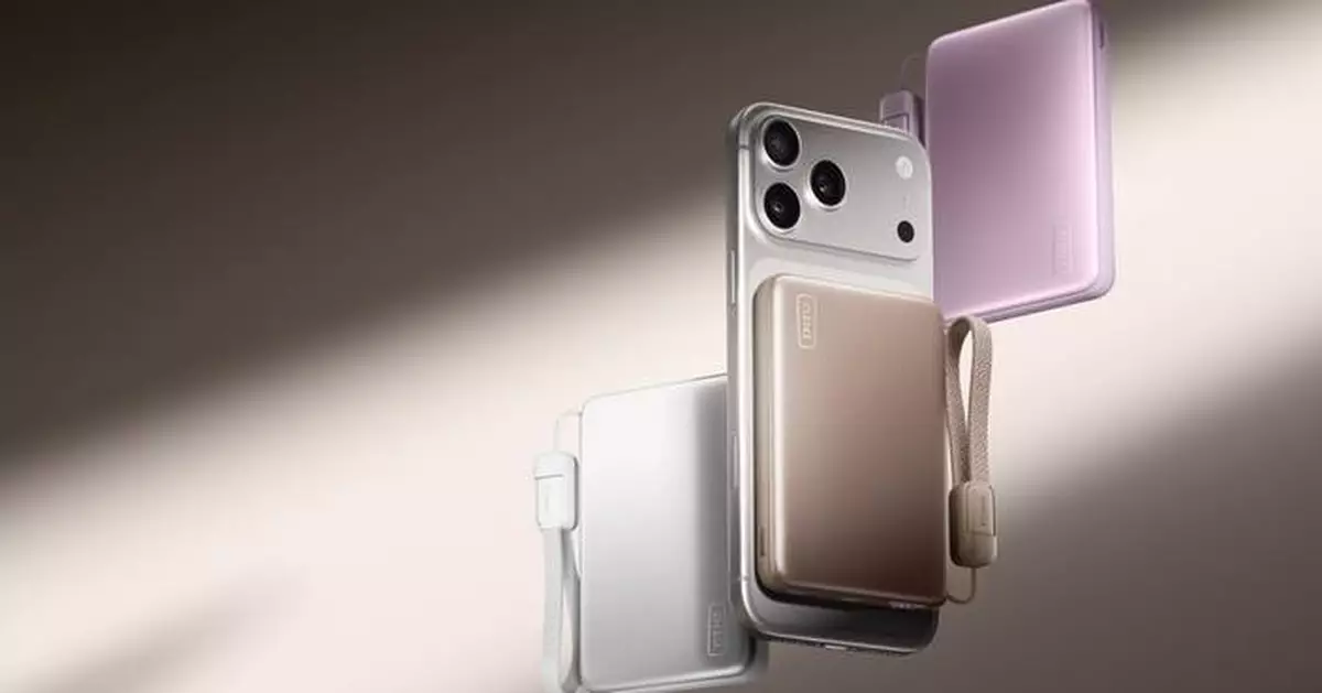 INIU SnapGo Air 10000mAh Power Bank Launches with Qi2.2 Fast Magnetic Charging